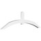 Ekena Millwork Archdale Architectural Grade PVC Gable Bracket, 108"W x 31 1/2"H x 4"D x 6"F, 7/12 Pitch GBP108X32X0406ARC00 - alternate 1